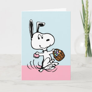 Snoopy der Oster-Beagle Feiertagskarte