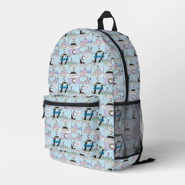Snoopy & Friends | Wandern Bedruckter Rucksack (Rückseitige Ecke Rechts)