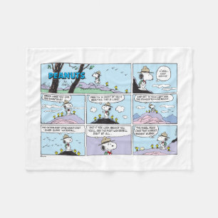 Snoopy & Friends   Wandern Fleecedecke