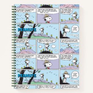 Snoopy & Friends   Wandern Notizbuch