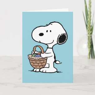 Snoopy Frohe Ostern Feiertagskarte