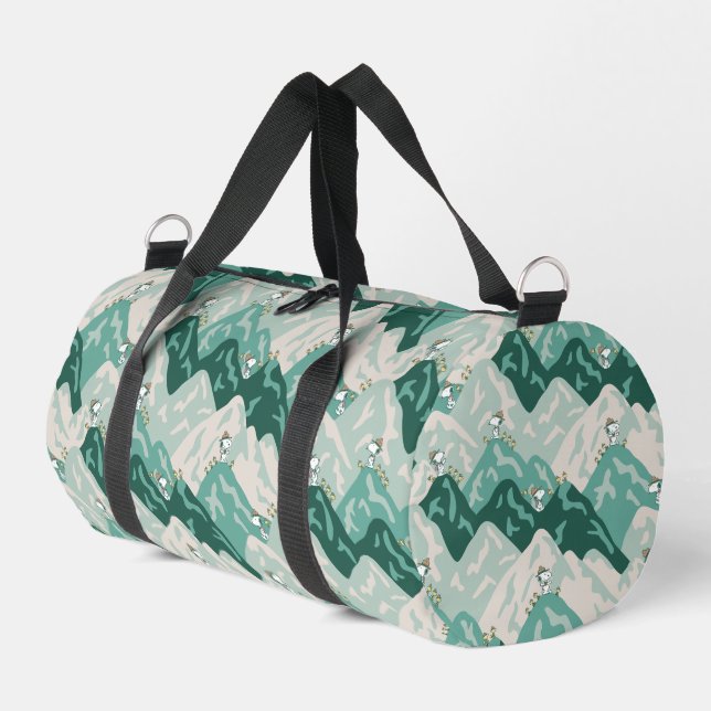 Snoopy Großes Outdoor Muster Duffle Bag (Linke Seite)