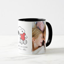 Snoopy Heart | Bester Vater je - Foto
