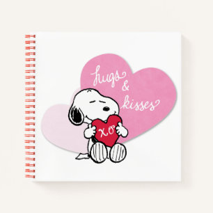 Snoopy Hugs & Kisses Notizbuch