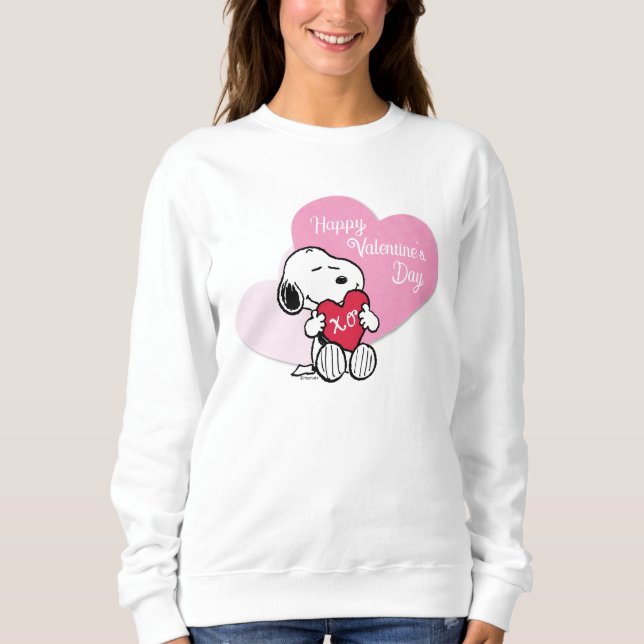 Snoopy Hugs & Kisses Sweatshirt (Vorderseite)