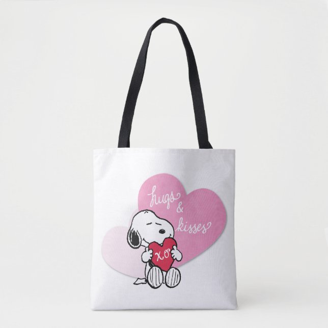 Snoopy Hugs & Kisses Tasche (Vorderseite)