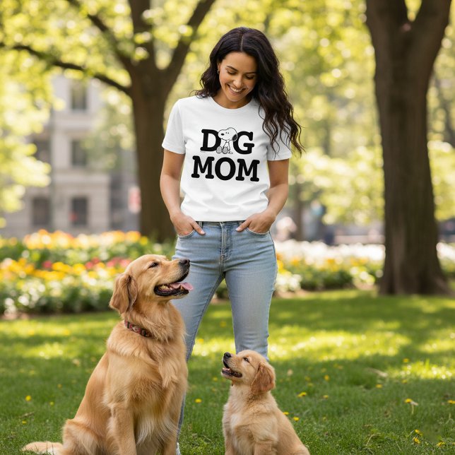 Snoopy | Hunde Mama T - Shirt (Von Creator hochgeladen)