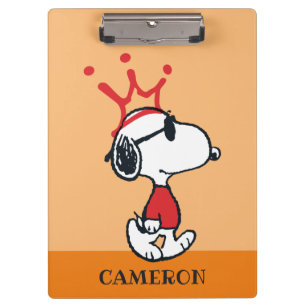 Snoopy - Joe Cool Crown Klemmbrett