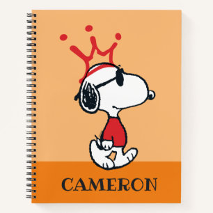 Snoopy - Joe Cool Crown Notizbuch