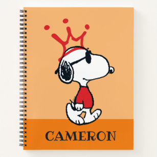 Snoopy - Joe Cool Crown Notizbuch