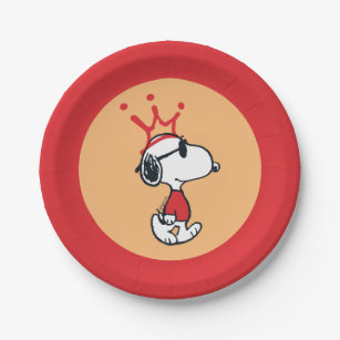 Snoopy - Joe Cool Crown Pappteller