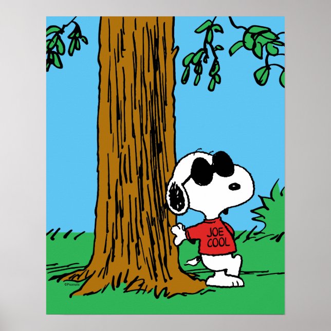 Snoopy "Joe Cool" Standing Poster (Vorne)