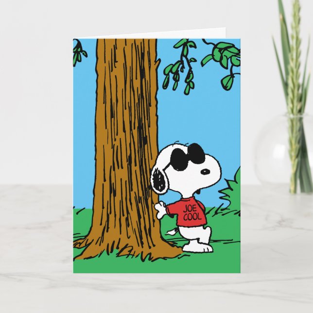 Snoopy "Joe Cool" stehend (Vorderseite)