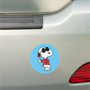 Snoopy "Joe Cool" Stehend Auto Magnet
