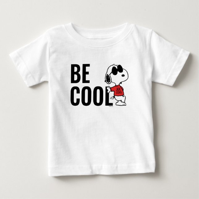 Snoopy "Joe Cool" Stehend Baby T-shirt (Vorderseite)