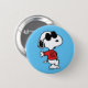 Snoopy "Joe Cool" Stehend Button (Vorne & Hinten)