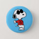 Snoopy "Joe Cool" Stehend Button (Vorderseite)