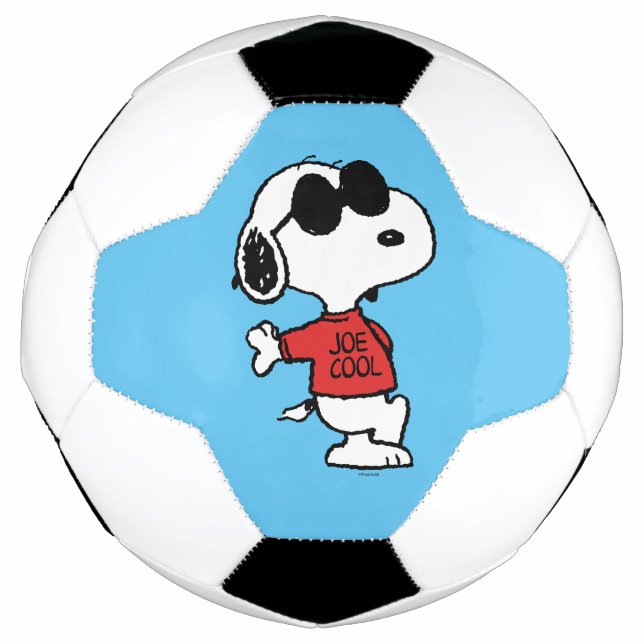 Snoopy "Joe Cool" Stehend Fußball (Vorderseite)