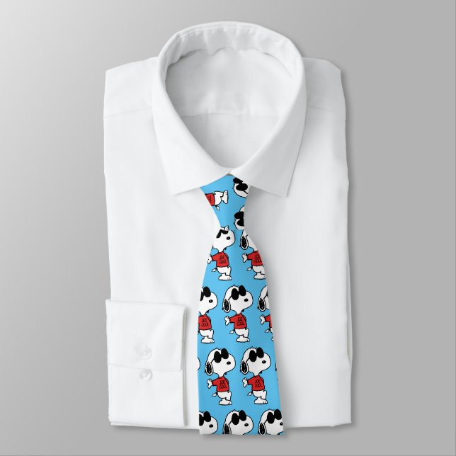 Snoopy "Joe Cool" Stehend Krawatte (Gebunden)