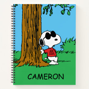 Snoopy "Joe Cool" Stehend Notizbuch