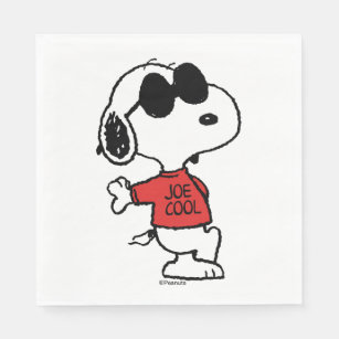 Snoopy "Joe Cool" Stehend Serviette