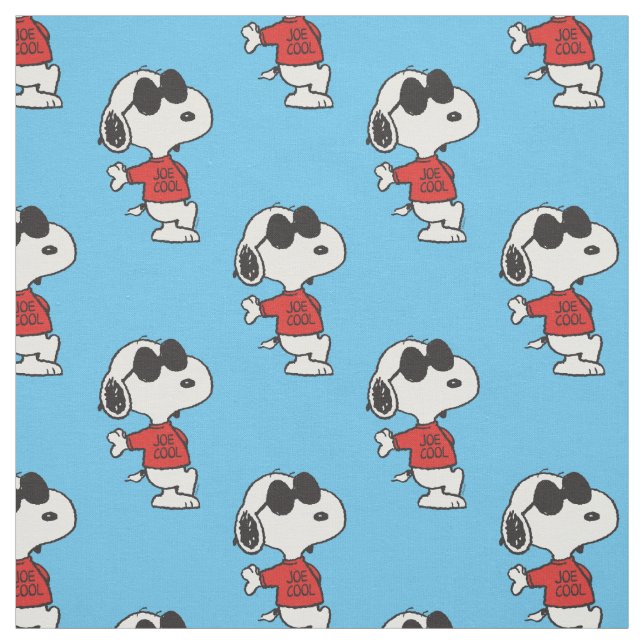 Snoopy "Joe Cool" Stehend Stoff (Muster)