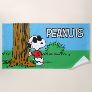 Snoopy "Joe Cool" Stehend Strandtuch