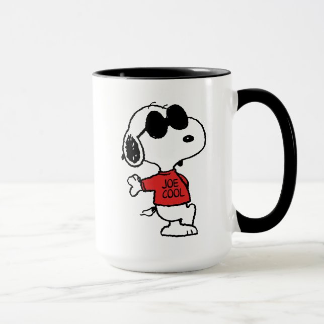 Snoopy "Joe Cool" Stehend Tasse (Rechts)