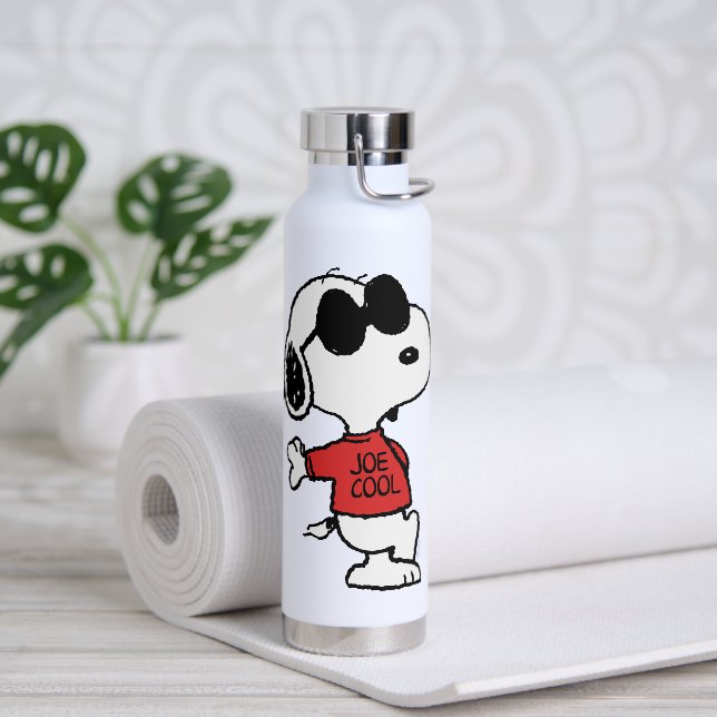 Snoopy "Joe Cool" Stehend Trinkflasche (Yoga)