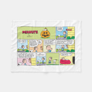 Snoopy & Linus   Die große Pumpkin-News Fleecedecke
