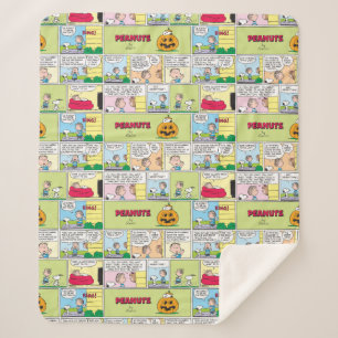 Snoopy & Linus Die große Pumpkin-News Sherpadecke