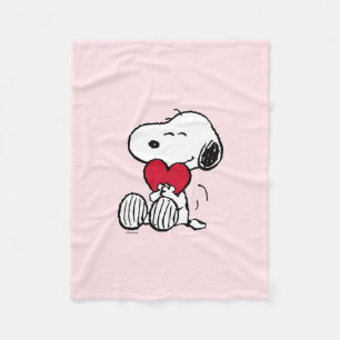 Snoopy Little Sweetheart Baby Fleece Decke