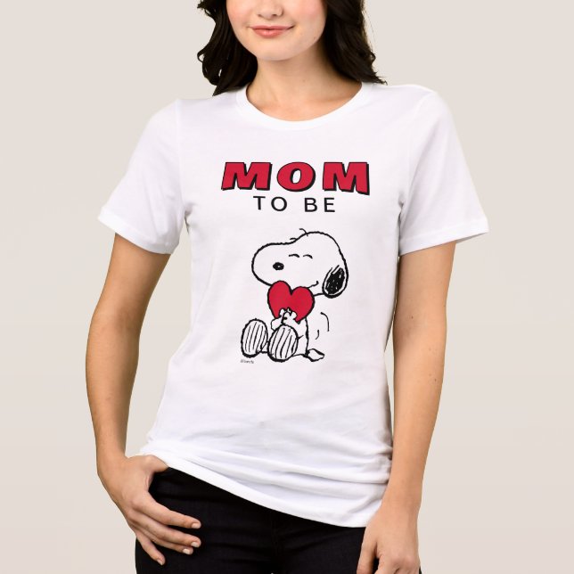 Snoopy | Little Sweetheart Tri-Blend Shirt (Vorderseite)