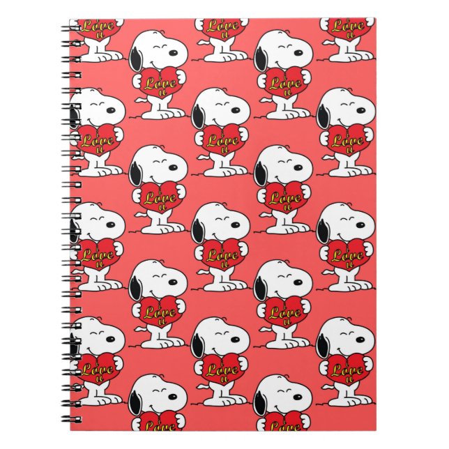 Snoopy Notebook Notizblock (Vorderseite)