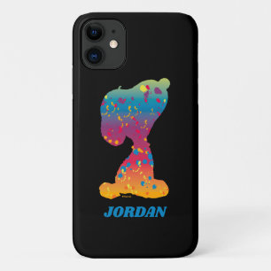 Snoopy Rainbow Graffiti Silhouette Case-Mate iPhone Hülle