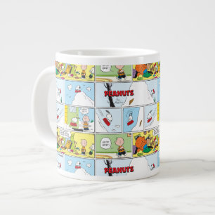 Snoopy Sled Riding Food Disc Jumbo-Tasse