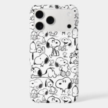 Snoopy Smile Giggle Laugh Pattern