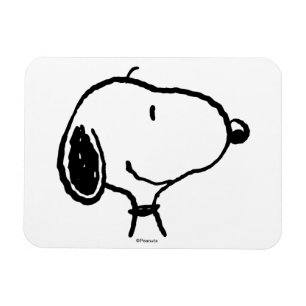Snoopy Smile Giggle Laugh Pattern Magnet