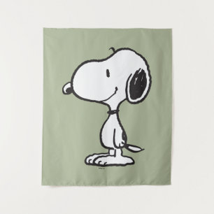 Snoopy Smile Giggle Laugh Wandteppich