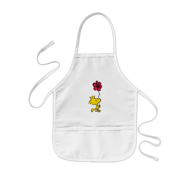 Snoopy So Sweet Blume Muster Kinderschürze (Vorne)