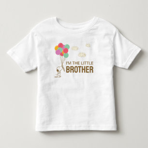 Snoopy und Balloons   Ich bin der kleine Bruder Kleinkind T-shirt