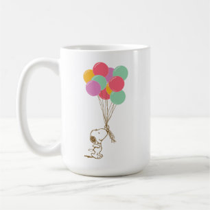 Snoopy und Balloons Kaffeetasse
