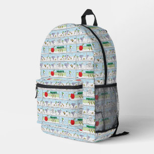 Snoopy und die Zamboni-Crew Bedruckter Rucksack