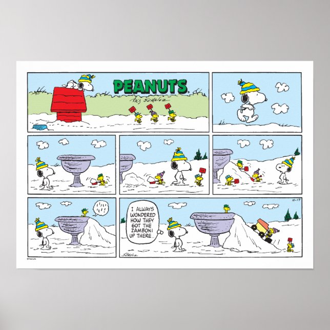 Snoopy und die Zamboni-Crew Poster (Vorne)