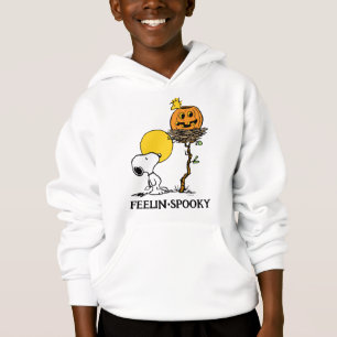 Snoopy und Holznest mit Jack O' Lantern Hoodie
