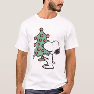 Snoopy-Weihnachtsbaum T-Shirt