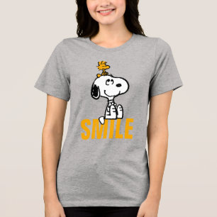 Snoopy & Woodstock - Alles Lächeln Tri-Blend Shirt