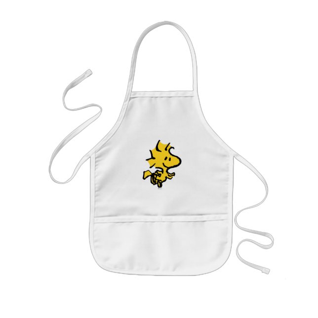 Snoopy & Woodstock Spaß & Blume Kinderschürze (Vorne)