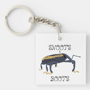 Snoots & Boots T - Shirt Schlüsselanhänger