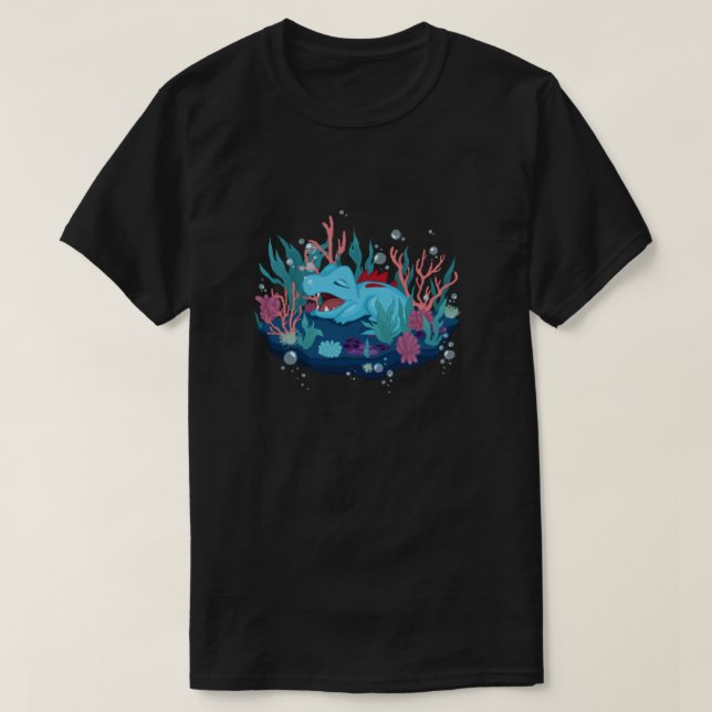 Snoozing Totodile Classic T-Shirt (Design vorne)